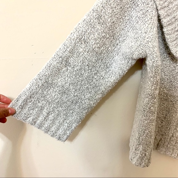 Evan Picone Sweater/Blazer Wool Blend Light Grey - Picture 5 of 8